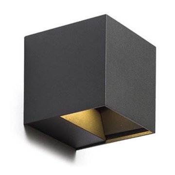 RED - Design Rendl - R12557 - LED spoljno zidno svetlo CARRE 2xLED/3W/230V IP54