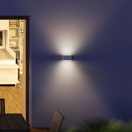 RED - Design Rendl - R12573 - LED spoljašnje zidno svetlo TORINO 2xLED/5W/230V IP54