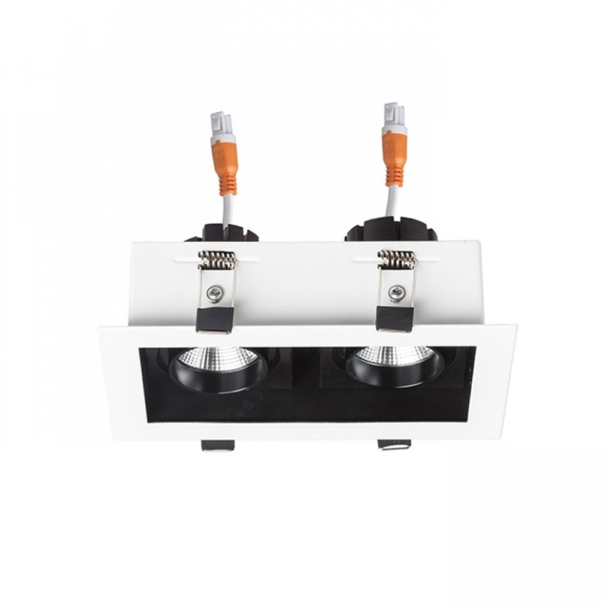 RED - Design Rendl - R12857 - LED ugradna svetiljka BONDY 2xLED/7W/230V