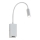 Redo 01-1193 - LED fleksibilna lampica HELLO LED/3W/230V bela