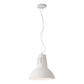 Redo 01-1282 - Luster na sajli PEEP 1xE27/42W/230V prečnik 34,5 cm bela