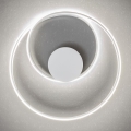 Redo 01-1789 - LED prigušiva zidna svetiljka TORSION LED/27W/230V bela