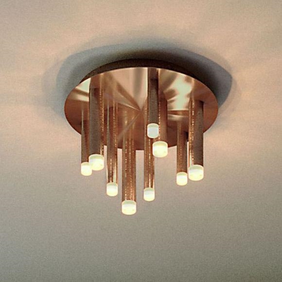 Redo 01-2040 - LED plafonsko svetlo MADISON 9xLED/4W/230V, u boji bakra