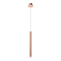 Redo 01-2044 - LED luster na sajli MADISON LED/4W/230V bakar