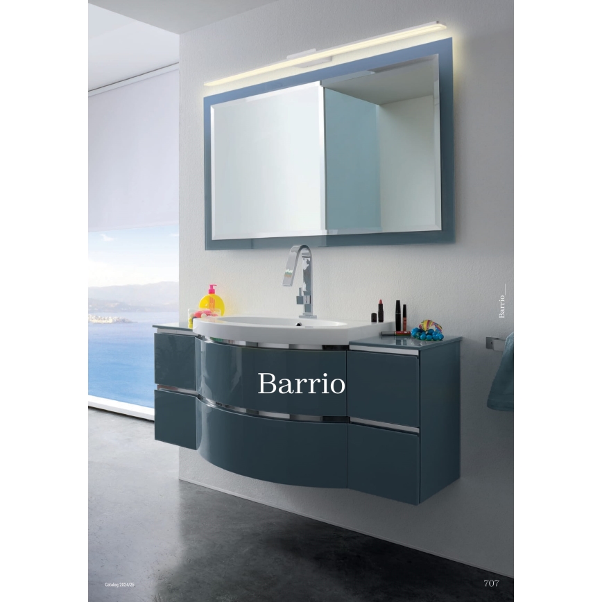 Redo 01-2503 - LED osvetljenje za ogledalo u kupatilu BARRIO LED/17,25W/230V 60 cm CRI 90 IP44 bela