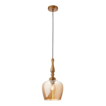 Redo 01-2740 - Luster na sajli TOLL 1xE27/42W/230V bronzan