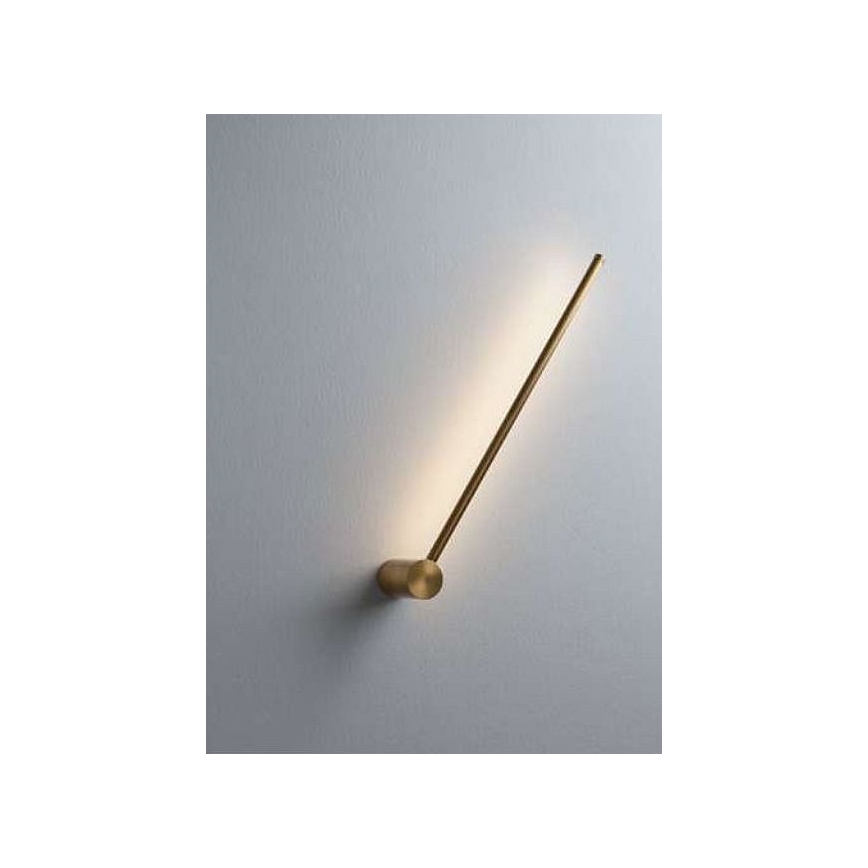 Redo 01-3121 - LED zidna svetiljka TABOO LED/9W/230V mesing