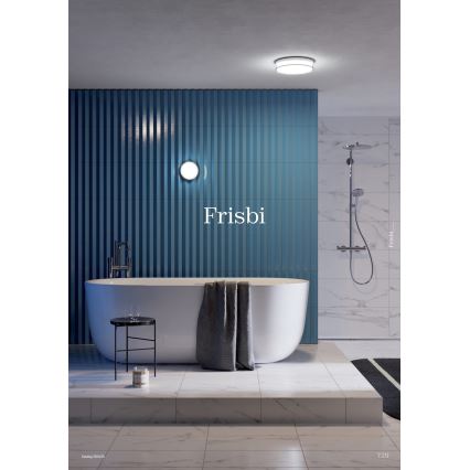 Redo 01-3725 - LED plafonsko svetlo za kupatilo FRISBI LED/8W/230V Ø 15 cm CRI 90 IP44 sjajni hrom