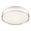 Redo 01-3732 - LED kupatilsko plafonsko svetlo FRISBI LED/18W/230V fi 28 cm CRI 90 3000/4000K IP44 belo