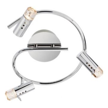 Redo 04-331 - LED spot svetlo SLIM 3xLED/4W/230V sjajni hrom