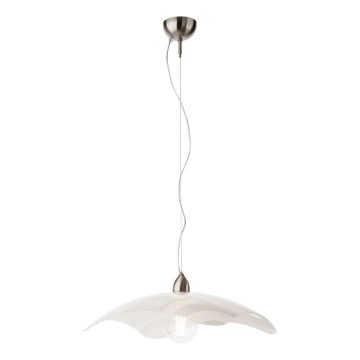 Redo 05-877 - Luster na sajli COCOON 1xE27/42W/230V beli