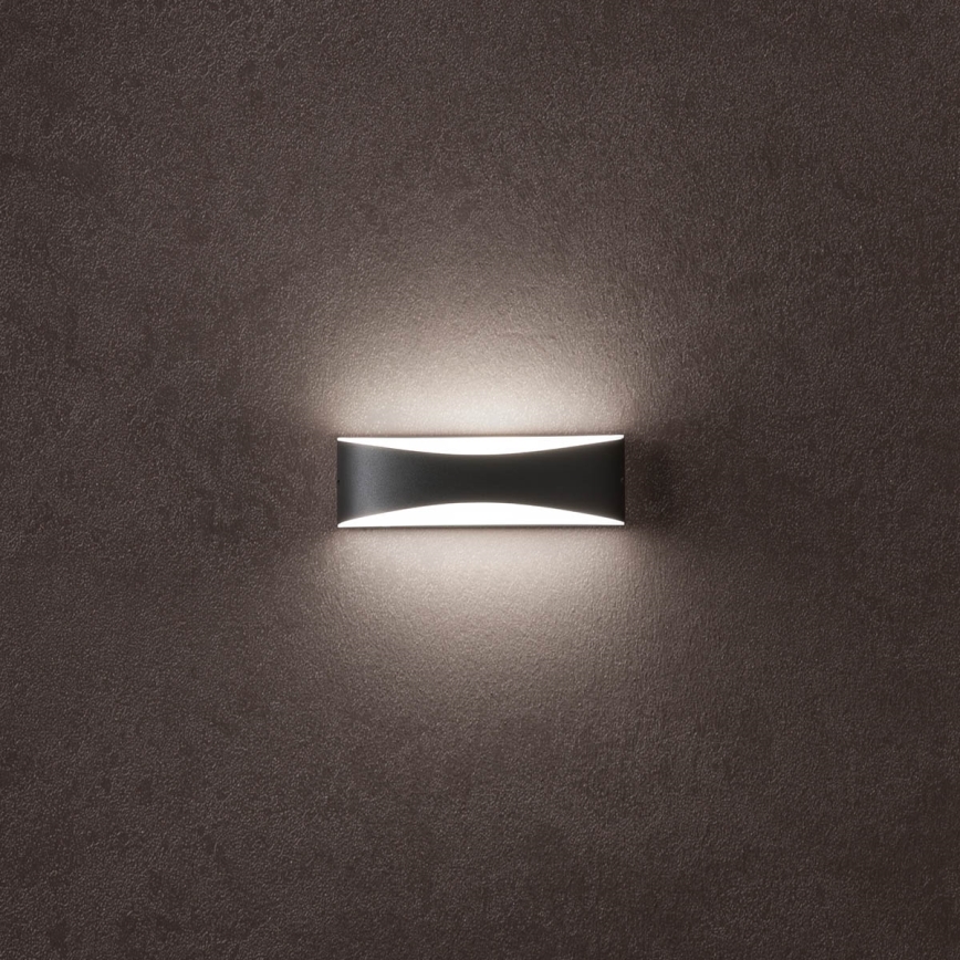 Redo 90126 - LED spoljašnja zidna svetiljka AXEL LED/7W/230V 3000K IP65 antracit