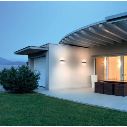 Redo 90153 - LED spoljno zidno svetlo LAMPRIS 1xLED/9W/230V IP65