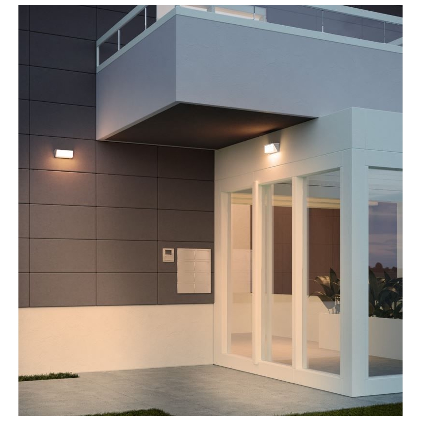 Redo 90237 - LED spoljašnja zidna svetiljka SPECTRA LED/16W/230V 3000K IP54 bela