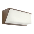 Redo 90239 - SPECTRA LED spoljašnja zidna svetiljka LED/16W/230V 3000K IP54 braon