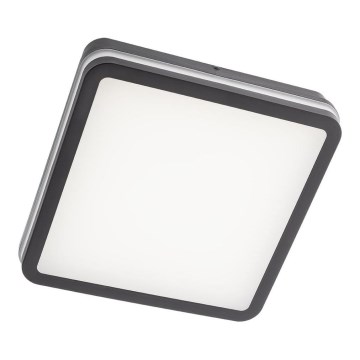 Redo 90288 - LED spoljašnje plafonsko svetlo ISOLA LED/24W/230V 26x26 cm 3000/4000/6500K IP54 antracit
