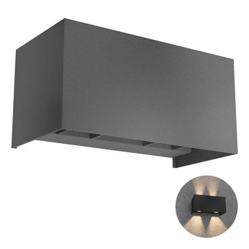 Redo 90303 - LED spoljašnja zidna svetiljka VARY 4xLED/5W/230V 4000K IP54 antracit