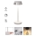 Redo 90306 - LED prigušiva dodirna stona lampa ILUNA LED/2,5W/5V 2700-3000K 3000 mAh IP65 bela