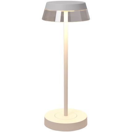 Redo 90306 - LED prigušiva dodirna stona lampa ILUNA LED/2,5W/5V 2700-3000K 3000 mAh IP65 bela