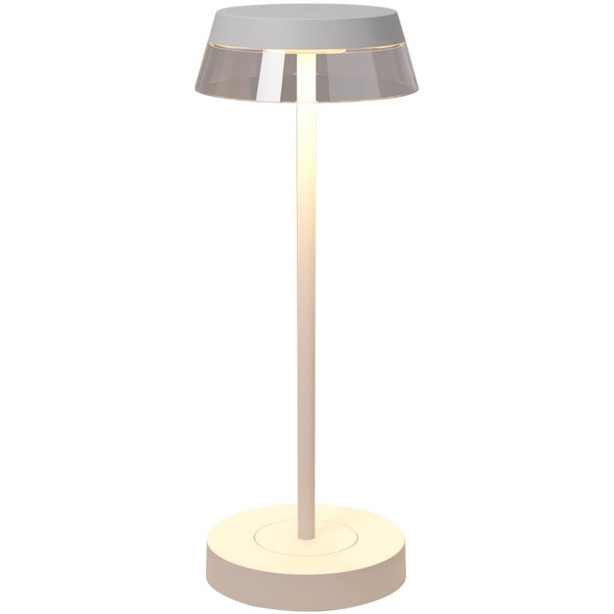 Redo 90306 - LED prigušiva dodirna stona lampa ILUNA LED/2,5W/5V 2700-3000K 3000 mAh IP65 bela