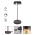 Redo 90312 - ILUNA LED dodirna stona lampa, prigušiva, LED/2,5W/5V 2700-3000K 3000 mAh IP65 crna
