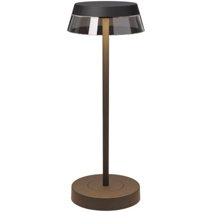 Redo 90312 - ILUNA LED dodirna stona lampa, prigušiva, LED/2,5W/5V 2700-3000K 3000 mAh IP65 crna