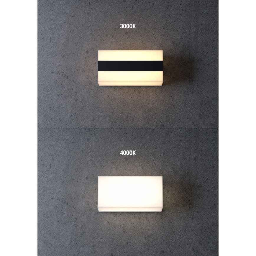 Redo 90325 - LED spoljašnje zidno svetlo KODIAK LED/8W/230V 4000K 20 cm IP65 belo