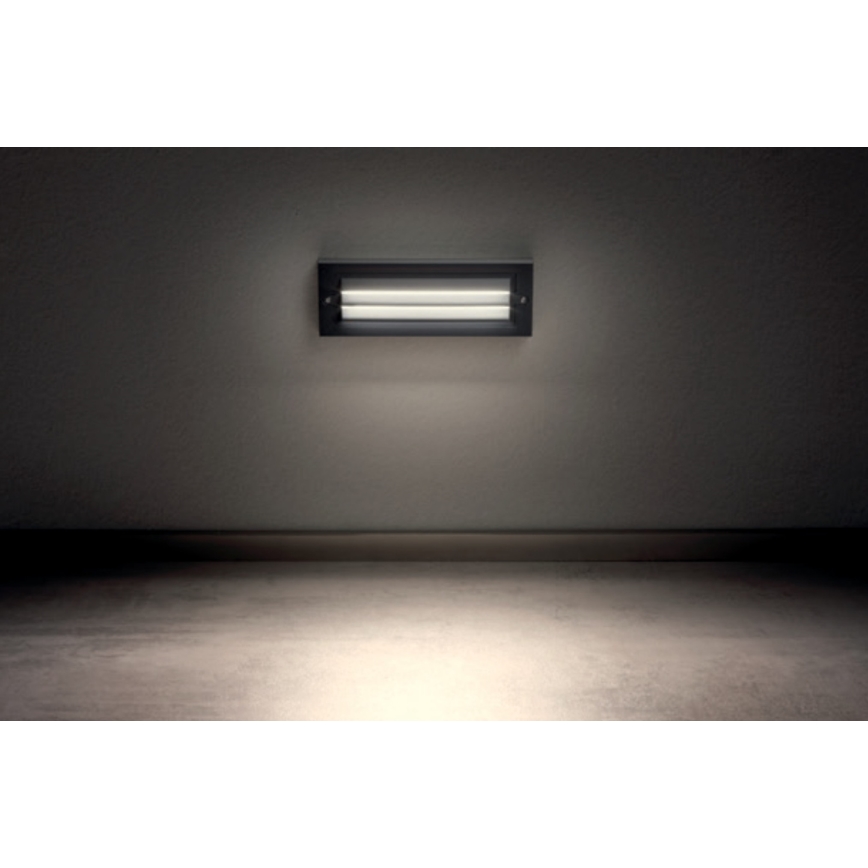 Redo 90330 - LED spoljašnje zidno svetlo KRUP LED/6W/230V IP65 antracit