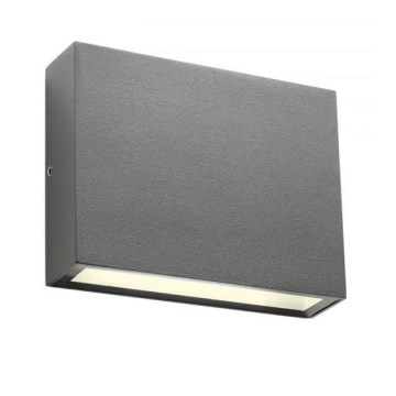 Redo 90376 - LED spoljno zidno svetlo KAMAL LED/4,4W/230V 3000K IP54 siva
