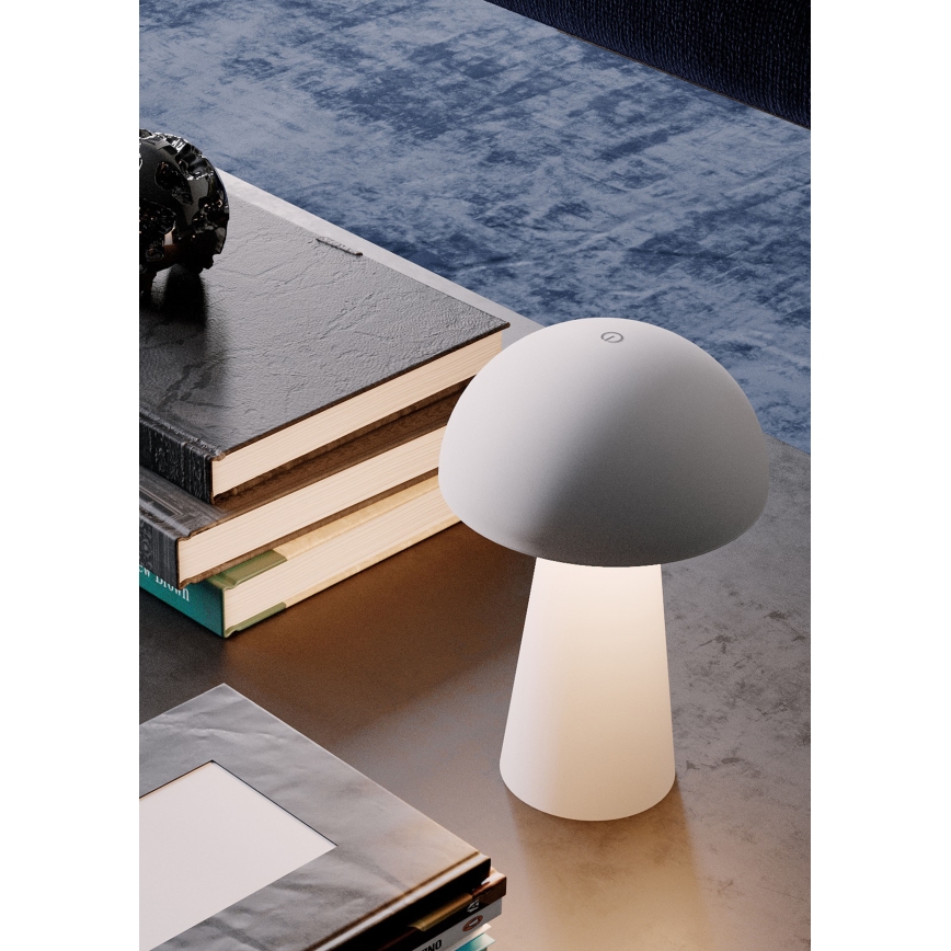 Redo 90438 - LED prigušiva dodirna spoljašnja lampa KIRA LED/4,7W/230V 2200 mAh IP44 bela