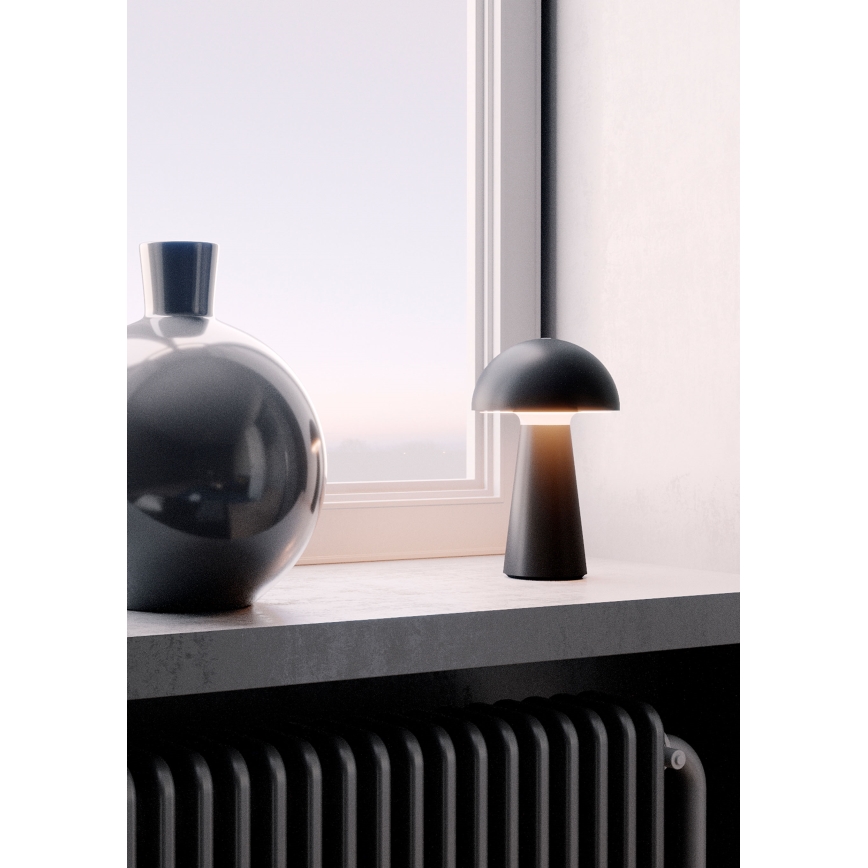 Redo 90439 - LED prigušiva dodirna spoljna lampa KIRA LED/4,7W/230V 2200 mAh IP44 crna