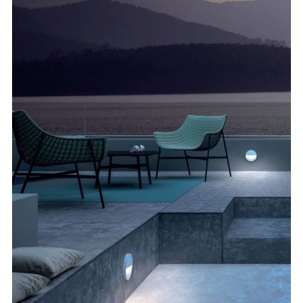 Redo 90472 - LED spoljno zidno svetlo LANDER LED/3W/230V IP54 belo