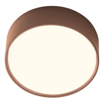 Redo 90496 - LED spoljašnje plafonsko svetlo URANIA LED/10W/230V, prečnik 16 cm, 3000K, IP65, smeđa