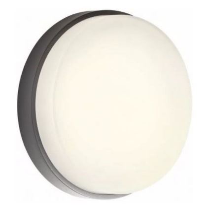 Redo 90516 - LED spoljašnje plafonsko svetlo URANIA LED/10W/230V prečnik 16 cm IP65 antracit