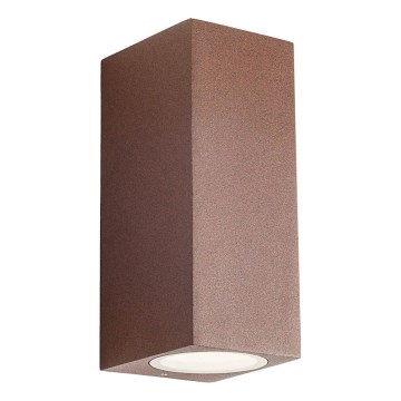 Redo 90531 - LED spoljno zidno svetlo BRIO LED/10W/230V 3000K IP54 braon