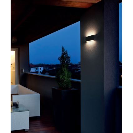 Redo 9054 - LED spoljašnje zidno svetlo POCKET LED/13W/230V IP54 antracit