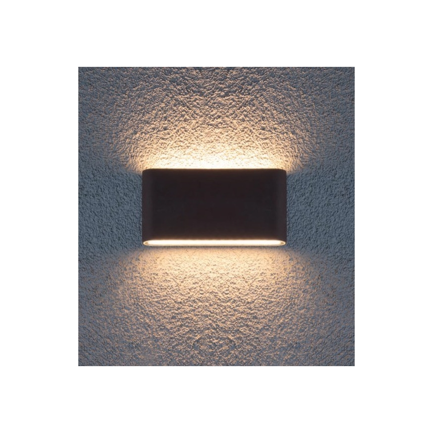 Redo 9054 - LED spoljašnje zidno svetlo POCKET LED/13W/230V IP54 antracit