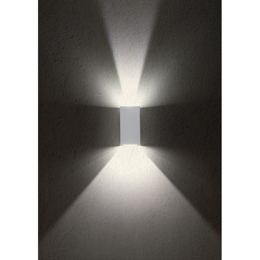 Redo 90552 - LED spoljašnje zidno svetlo VARY 2xLED/10W/230V 3000K IP54 belo