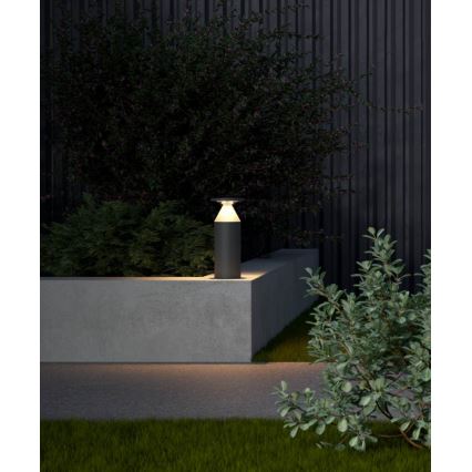 Redo 90589 - LED spoljašnja svetiljka BIRO LED/12W/230V 3000K 30 cm CRI 90 IP65 antracit