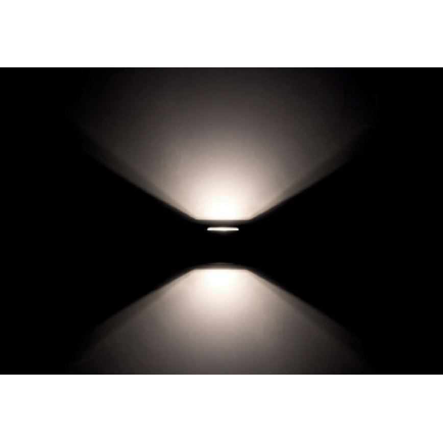 Redo 9065 - LED spoljašnje zidno svetlo BETA 2xLED/6W/230V 3000K IP54 antracit