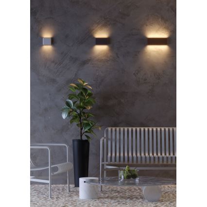 Redo 9623 - LED spoljno zidno svetlo POCKET 2xLED/6W/230V IP54 antracit