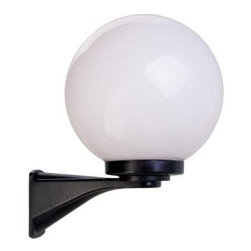 Redo 9789 - Spoljašnje zidno svetlo SFERA 1xE27/42W/230V IP44 belo