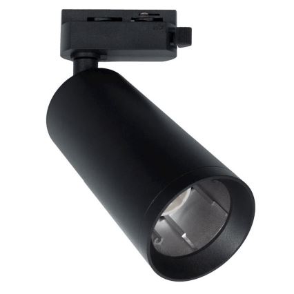 Reflektor MICA za šinski sistem 1xGU10/25W/230V, jednofazni, crni