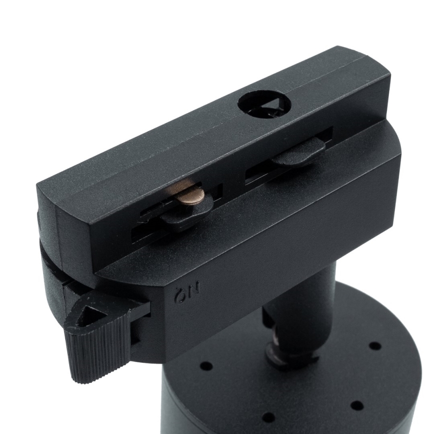 Reflektor MICA za šinski sistem 1xGU10/25W/230V, jednofazni, crni