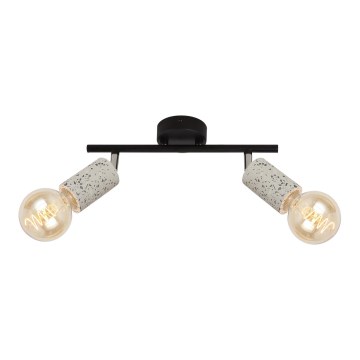 Reflektorska lampa SIMPLY 2xE27/15W/230V beton