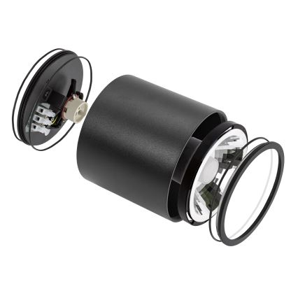 Reflektorska lampa za kupatilo CHLOE AR111 1xGU10/12W/230V IP65 oble crni
