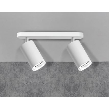 Reflektorska lampa za kupatilo TURYN 2xGU10/10W/230V IP44 bela