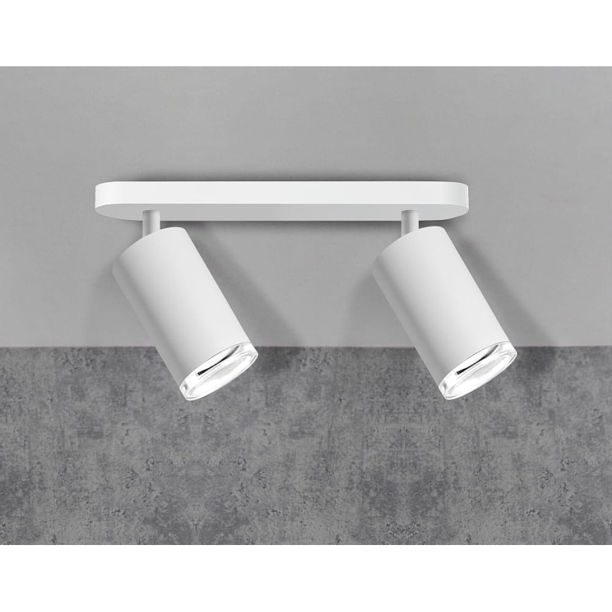 Reflektorska lampa za kupatilo TURYN 2xGU10/10W/230V IP44 bela