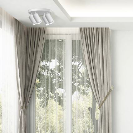 Reflektorska lampa za kupatilo TURYN 4xGU10/10W/230V IP44 bela