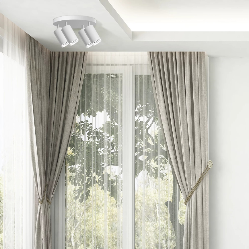 Reflektorska lampa za kupatilo TURYN 4xGU10/10W/230V IP44 bela
